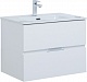 Aquanet Мебель для ванной Алвита New 70 2 ящика подвесная белая матовая – фотография-24